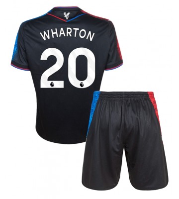 Crystal Palace Adam Wharton #20 Tercera Equipación Niños 2024-25 Manga Corta (+ Pantalones cortos)